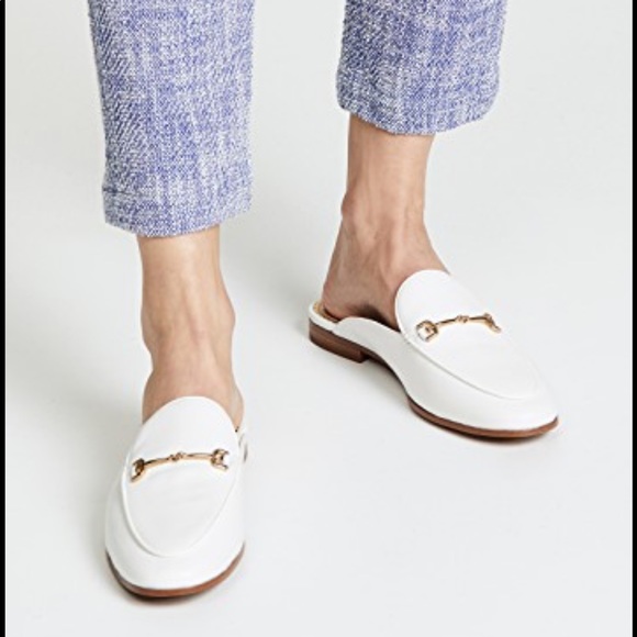 sam edelman linnie bit mule white